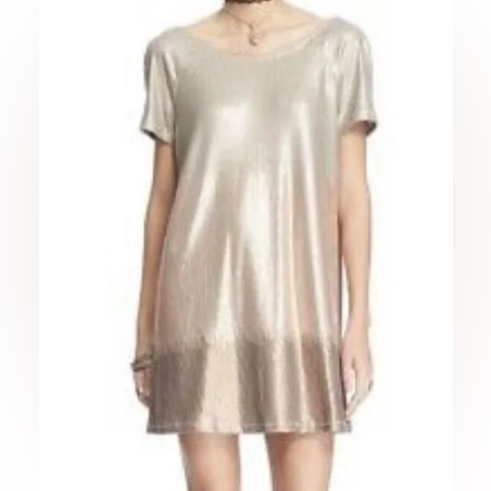 Free People Dress- Sequin with Scoop Back